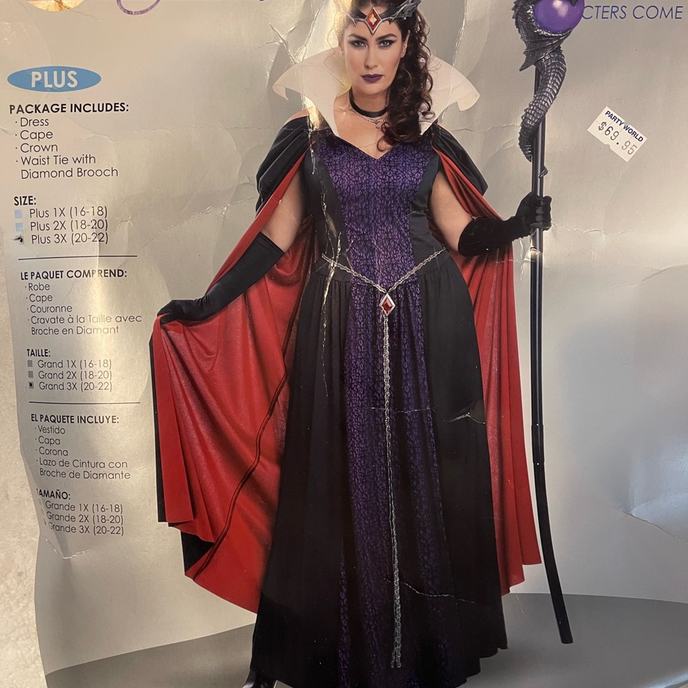 Plus Sized Evil Queen Costume